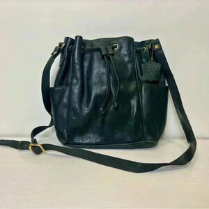 A. Giannetti Genuine Leather Purse Adjustable Strap